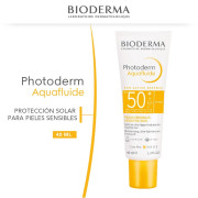 Photoderm Aquafluide Spf50+ Sin Color 40 mL