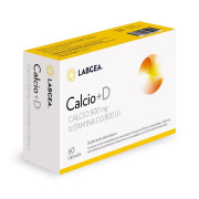Calcio + D Calcio 500 mg Vitamina D3 800 UI 60 Cápsulas