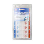 Estuche Pastillero XL Semanal Diurno y Vespertino