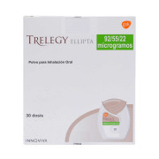 Trelegy Ellipta 92 mcg Polvo Para Inhalacion Oral 30 Dosis