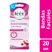 Depilación Banda Facial Piel Normal 20 Un