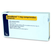 Novonorm Repaglinida 1 mg 30 Comprimidos