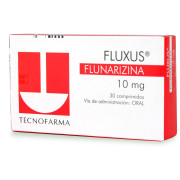 Fluxus Flunarizina 10 mg 30 Comprimidos
