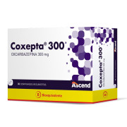 Coxepta 300 Oxcarbazepina 300 mg 30 Comprimidos Recubiertos