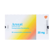 Aroxat Paroxetina 20 mg 30 Comprimidos