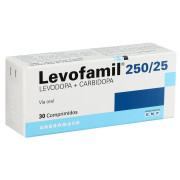 Levofamil Levodopa 250 mg Carbidopa 25 mg 30 Comprimidos