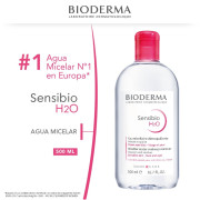 Sensibio H2O agua micelar para Piel sensible 500ml