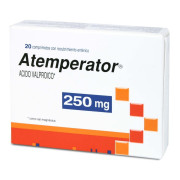 Atemperator Acido Valproico 250 mg 20 Comprimidos