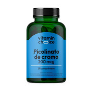 Picolinato de Cromo 200 mcg Suplemento Alimenticio Comprimidos 60