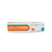 Diclotaren Diclofenaco Dietilamonio 1,16% Gel Tópico 30 gr