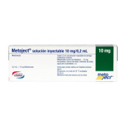 Metoject Metotrexato 10 mg / 0,2 mL Solución Inyectable 1 Jeringa Pre Llenada