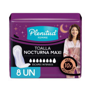 Toallas para Incontinencia Nocturna Plenitud Femme 8 Un
