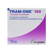 Tram-One Tramadol Clorhidrato 150 mg 10 Cápsulas