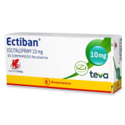 Ectiban (B) Escitalopram 10mg 30 Comprimidos Recubiertos