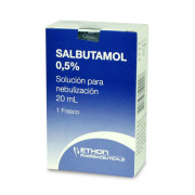 Salbutamol 0,5% Solución para Nebulización 20 mL