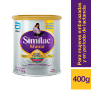 Mamá Alimento Especial Embarazadas o Nodrizas en Polvo sabor Vainilla 400 grs
