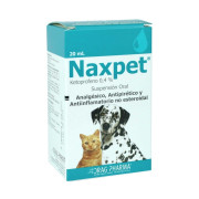 Naxpet Ketoprofeno 0,4% Suspensión Oral Veterinaria 20 mL