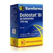 Dolostat BI Ketoprofeno 150 mg 10 Comprimidos de Liberacion Prolongada