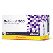 Gabata 300 Gabapentina 300 mg 30 Cápsulas