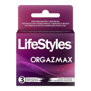 Lifestyles Orgazmax Pack 3 Preservativos