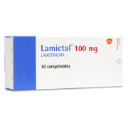 Lamictal Lamotrigina  100 mg 30 Comprimidos