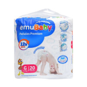 Pañales Premium 12H Seco G 9-13Kg x 20