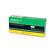 Dagotil 3 Risperidona 3 mg 30 Comprimidos
