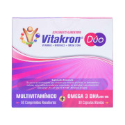Vitakron Duo Omega 3/Vitaminas/Minerales 30 Comprimidos