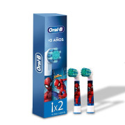 Oral - B Cabezales De Repuesto Para Cepillo De Dientes Eléctrico Marvel Spider-Man 2 Unidades