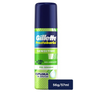 Prestobarba Sensitive Piel Sensible Espuma De Afeitar 57 ml
