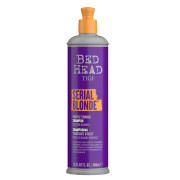 Serial Blonde Purple Toning Shampoo Morado Matizador de tonos Amarillos 400 ml