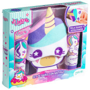Set de Baño con Antifaz Unicornio