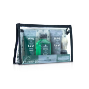 Green Shave Gel 60 mL + After Shave Lotion60 mL + Shower Gel 120 mL + Hisopo