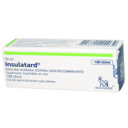 Insulatard-Hm Insulina Isofanica Humana 100 UI 1 Ampolla