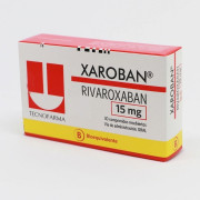Xaroban Rivaroxaban 15 mg 30 comprimidos recubiertos