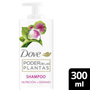 Poder de las Plantas Shampoo Nutrición + Geranio 300 ml