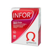 Infor Omega Acido Omega-3 200 mg 30 Cápsulas Blandas