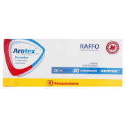 Arotex Paroxetina 20 mg 30 Comprimidos