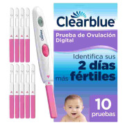 Clearblue Test Digital de Ovulación 10 Pruebas