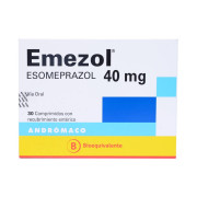 Emezol Esomeprazol 40 mg 30 Comprimidos con Recubrimiento Entérico