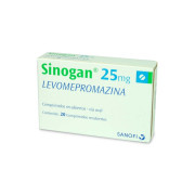 Sinogan Levomepromazina 25 mg 20 Comprimidos