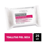 Toallitas Desmaquillantes Hidratantes H. Total 5 25 Uds