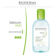 Sébium H2O Limpieza Agua Micelar Purificante Desmaquillante Pieles Mixtas a Grasas