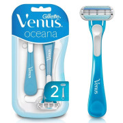Venus Oceana Maquina de Afeitar Desechable 3 Hojas con Aloe Mujer X2