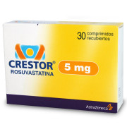 Crestor Rosuvastatina 5 mg 30 Comprimidos Recubierto