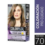 Coloración Permanente Pre-Cuidado Strong-Bond 7.0 Rubio Medio