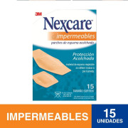 Parches Impermeables Acolchados y Flexibles x15 Unidades Tama–os Surtidos