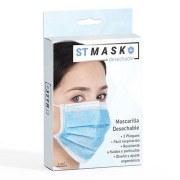 Mascarilla Desechable Color Variedades x2