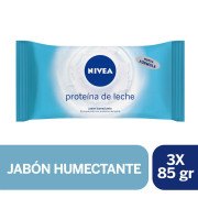 Jabón Humectante de Leche 90 gr x3
