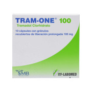 Tram-One Tramadol Clorhidrato 100 mg 10 Cápsulas